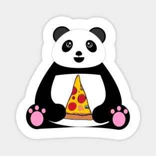 Pizza Panda Magnet