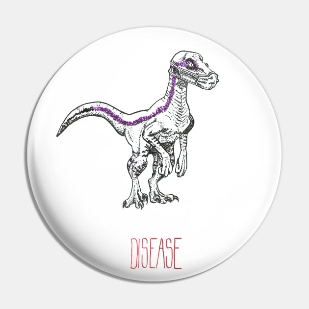 Ill raptor Pin by Créa'RiBo