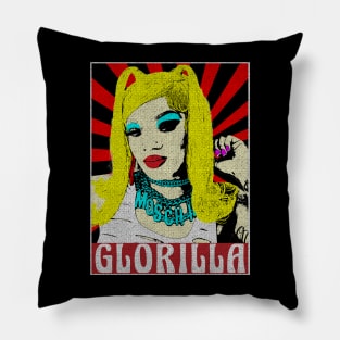 Glorilla Pop Art Style Pillow