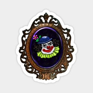 Bubbles the Creepy Cute Clown Magnet
