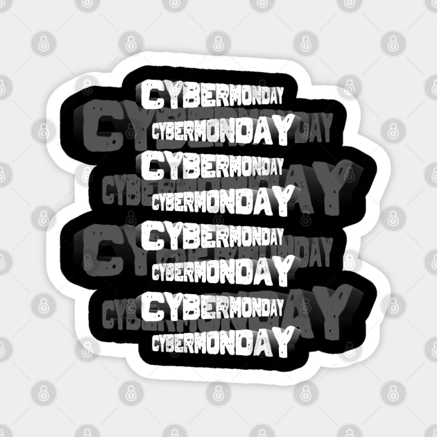 Cyber Monday Magnet by radeckari25