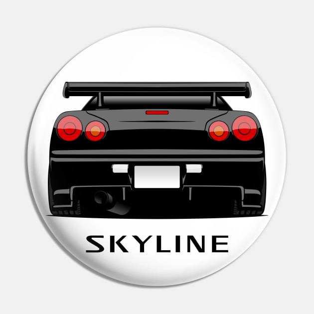 JDM Skyline R34 Pin by racingfactory