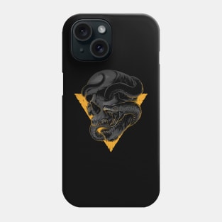 Skull and snike Phone Case