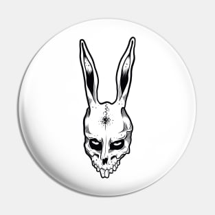 Rabbit skull Pin