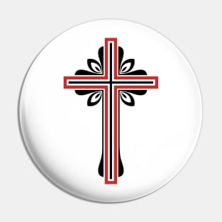Cross of the Lord and Savior Jesus Christ, a symbol of crucifixion and salvation. Pin