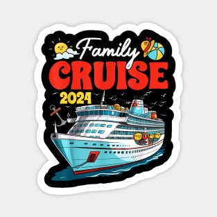 Family Cruise 2024 Making Memories Summer Matching Magnet