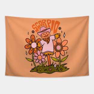 Scorpio Scarecrow Tapestry