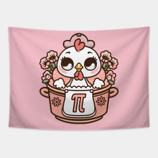 Chicken Pot Pi Tapestry