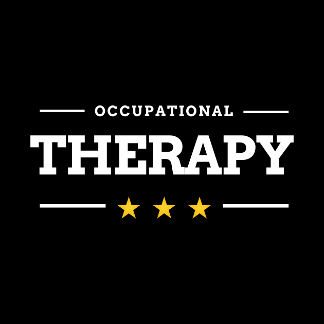 Occupational Therapy design in election style font for an OT by BlueLightDesign