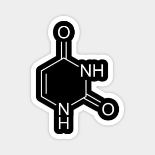 Uracil C4H4N2O2 Magnet