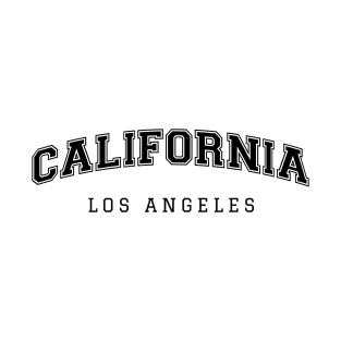 California Los Angeles College Style T-Shirt