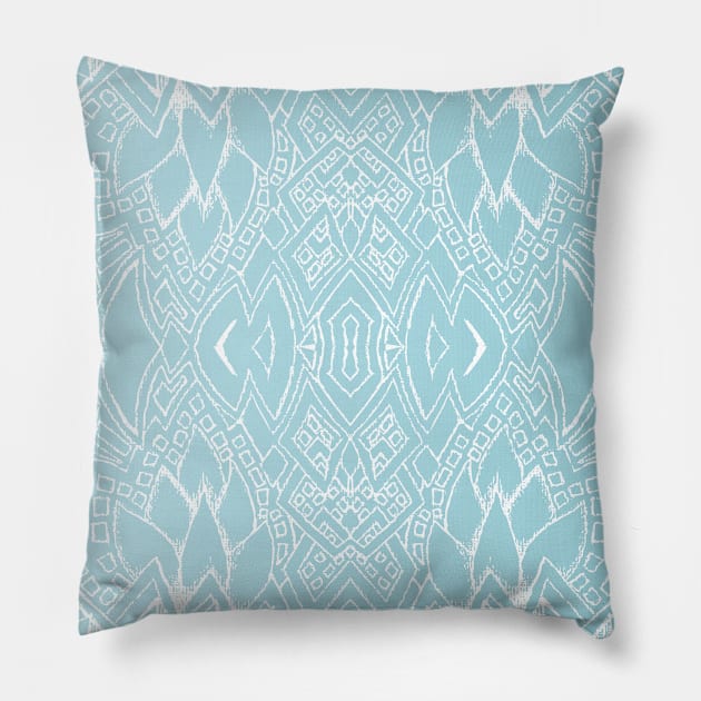 Textured Pastel Pattern Pillow by Kotton