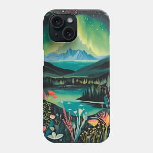 Aurora Borealis I Phone Case