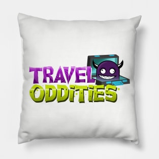 Travel Oddities Todd Design Pillow