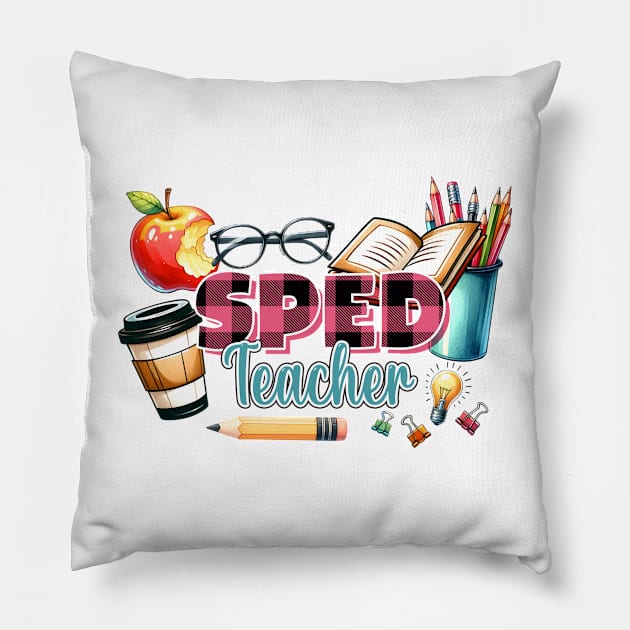 sped teachers Pillow by Nebulynx