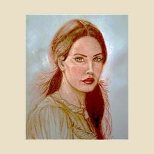 Lana del rey portrait T-Shirt