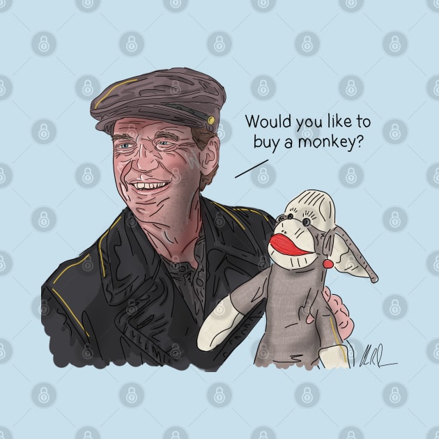 Cabin Boy: David Sells Monkeys by 51Deesigns