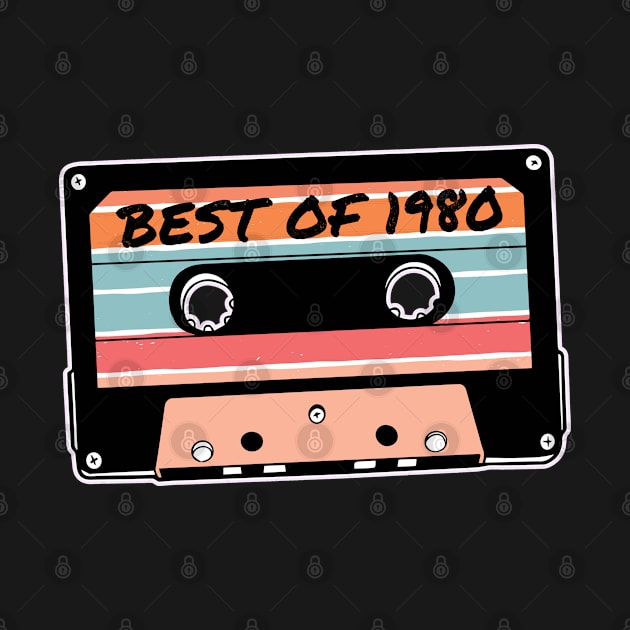 Cassette Tape Best Of 1980 41st Birthday by tobzz