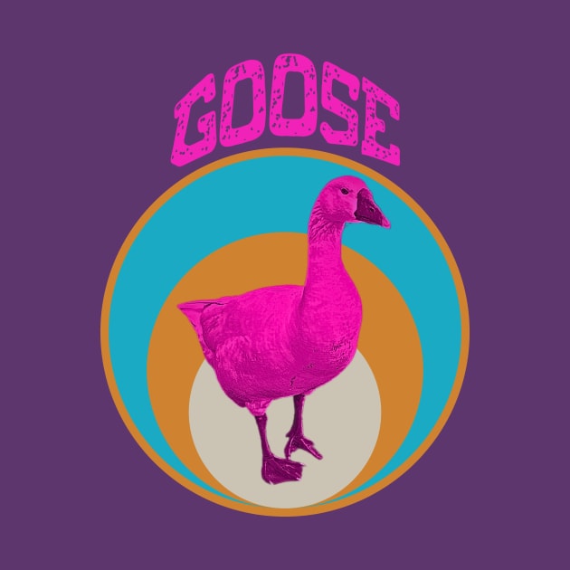 Pink goose by happygreen