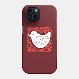 Peace On Earth Dove Phone Case