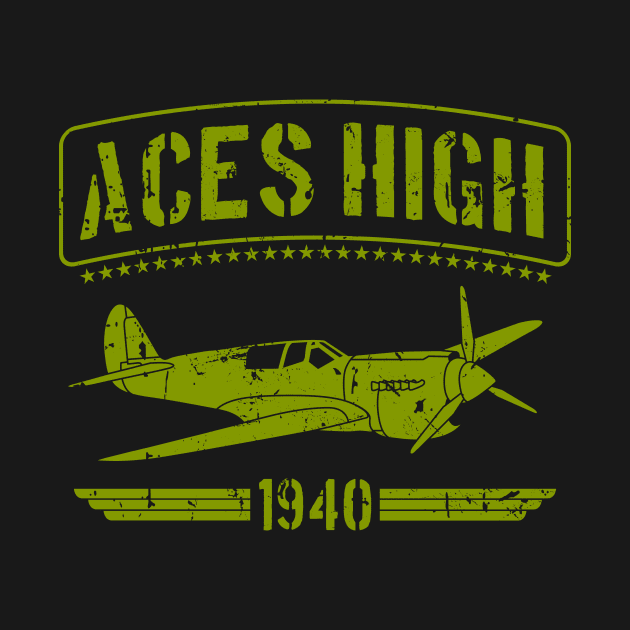 Aces High 1940 art by Drumsartco