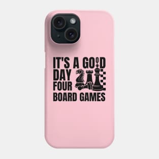 Good day for board games Christmas Chess Phone Case