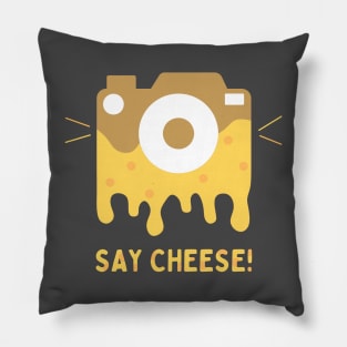 Say Cheese! Camera with Melted Cheese Pillow