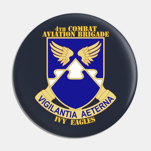 4th Combat Aviation Brigade Pin by MBK