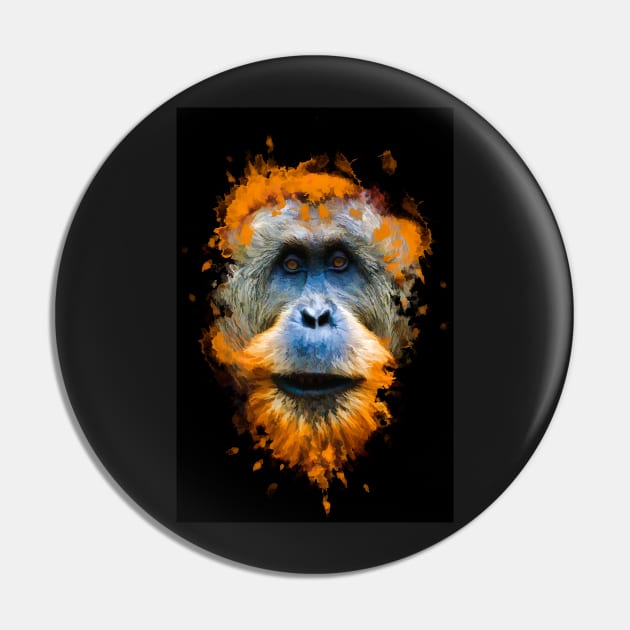 Orangutan monkey Pin by Voodoo Production