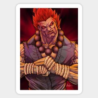 Akuma / Gouki - 3rd Strike Sticker for Sale by PitadorBoy