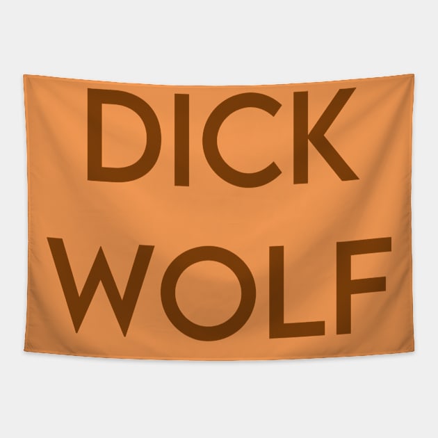 Dick Wolf Tapestry by dankdesigns