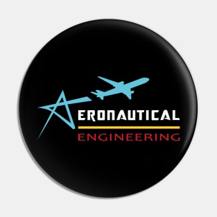 Aeronautical engineering text, aerospace engineer, airplane image Pin