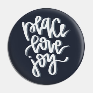 peace love and joy inspirational christmas quote Pin