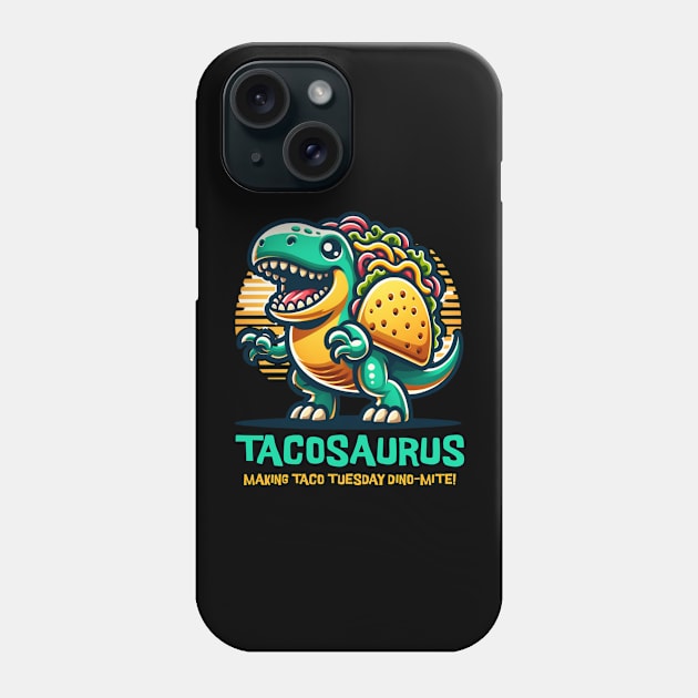 Tacosaurus Phone Case by BankaiChu