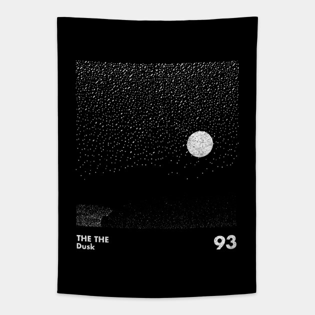 The The / Dusk / Minimalist Artwork Design Tapestry by saudade