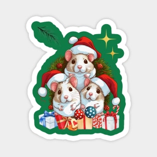 Cute Christmas Art #11 Magnet