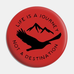 Landkonuur "Life is a journey" Pin