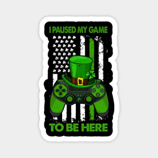 St Patricks Day Irish Flag Gamer Video Game Controller Lovers Magnet