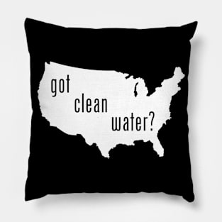 USA - Got Clean Water? Pillow