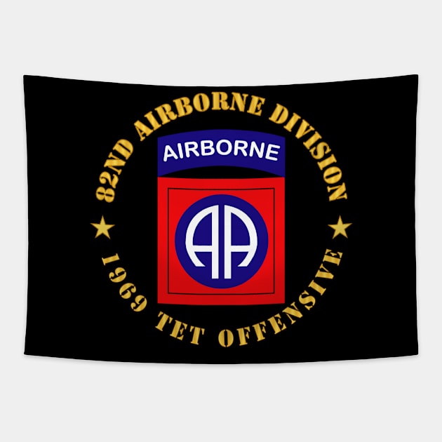 82nd Airborne Division - 1969 Tet Offensive Tapestry by twix123844