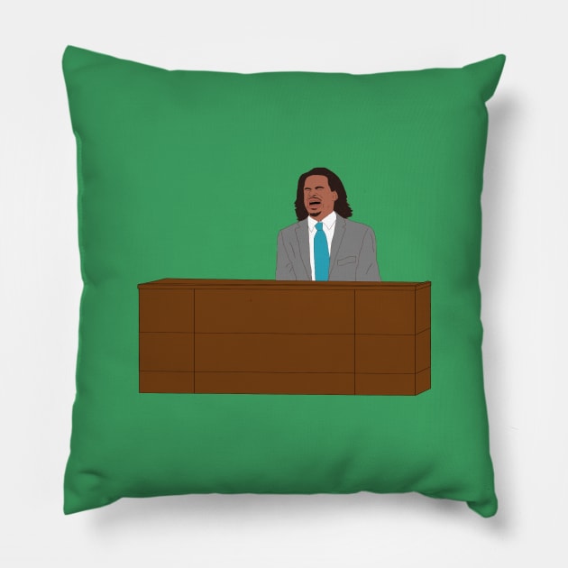 Eric Andre Show Pillow by VideoNasties