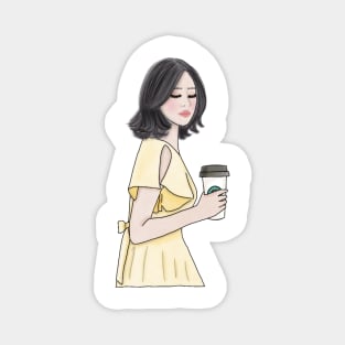 Coffee to go Magnet