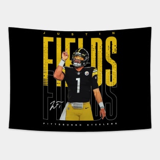 Justin Fields Steelers Tapestry