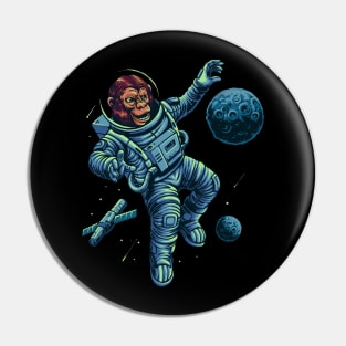 The monkey astronaut Pin