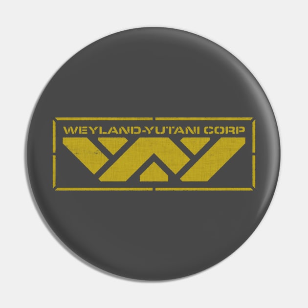 WY Stencil Yellow Pin by Ekliptik