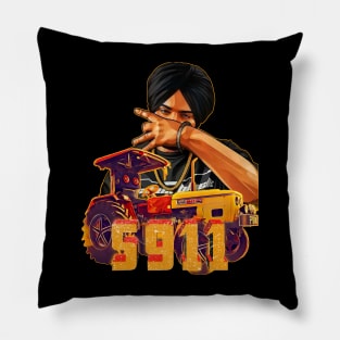 Sidhu Moose Wala x 5911 Tractor Pillow