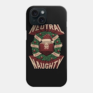 RPG - Christmas Alignment - Neutral Naughty Phone Case