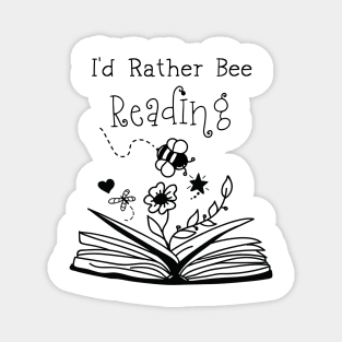 Bees and Books Cute Magnet