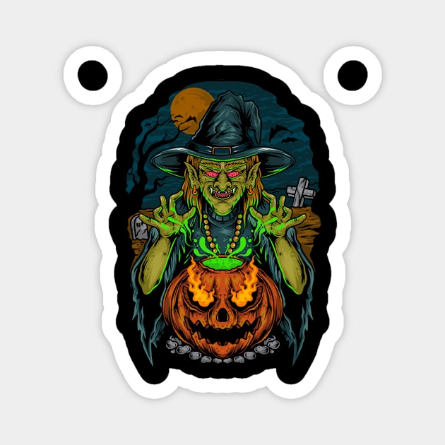 Halloween Magnet by Blunts