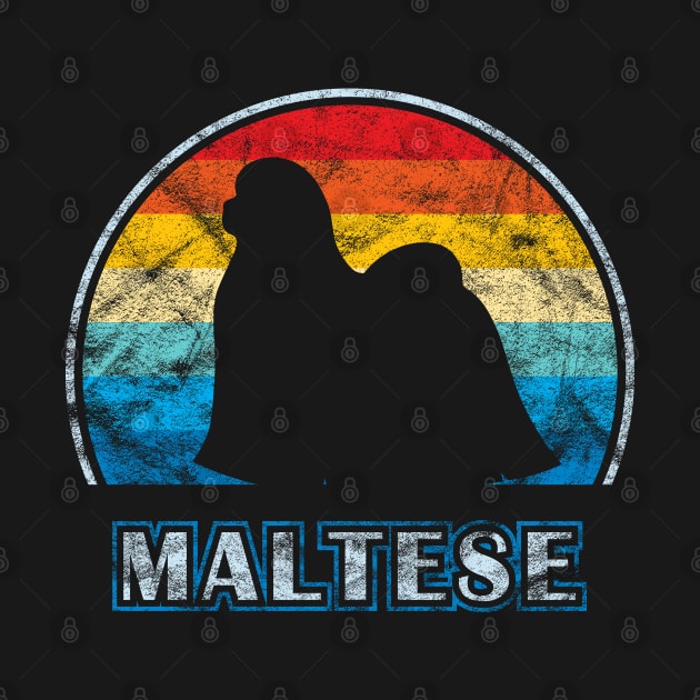 Maltese Vintage Design Dog by millersye